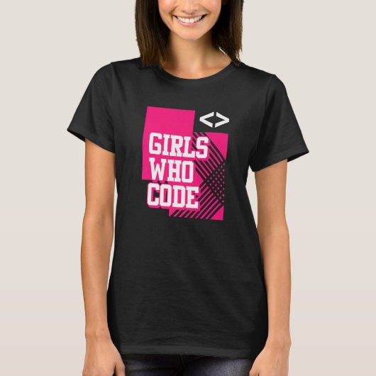 Coder Girls Programmierung - Software-Entwickler-P T-Shirt (Vorderseite)
