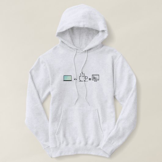 coder hoodie (Design vorne)