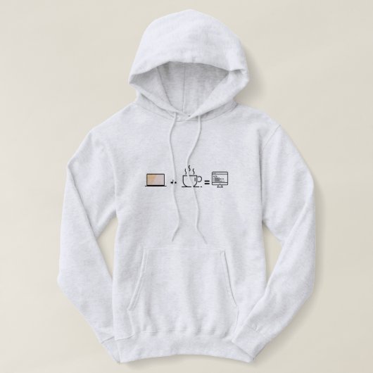 coder hoodie (Design vorne)