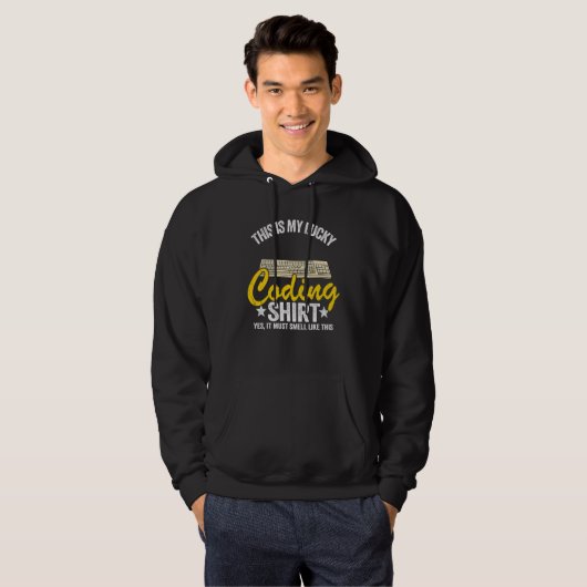 Coder Jokes Geek Computer-Programmierer Dies ist m Hoodie (Vorne ganz)