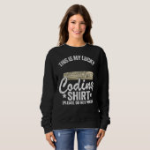 Coder Jokes Geek Computer-Programmierer Dies ist m Sweatshirt (Vorne ganz)