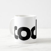 Coder Kaffeetasse (Vorderseite Links)