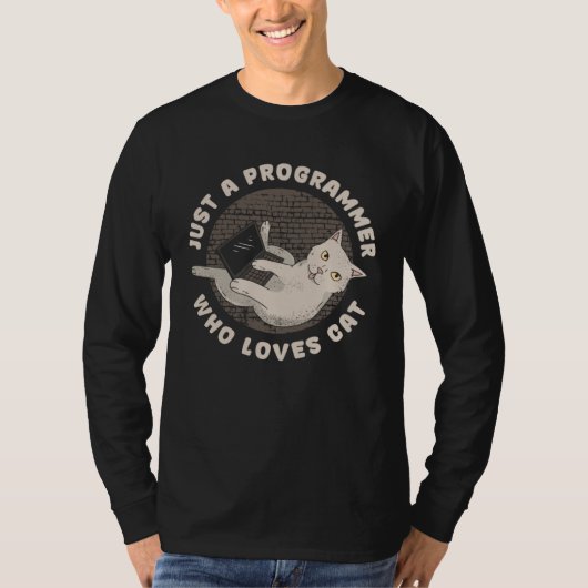 Coder Katze Entwickler Softwareingenieur Katze Pr T-Shirt (Vorderseite)