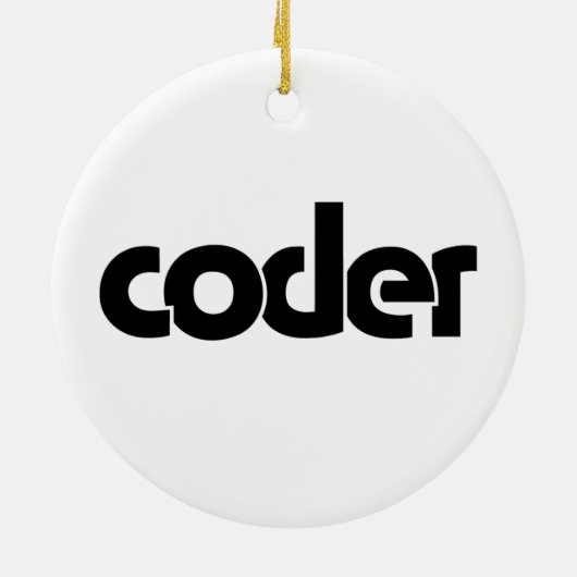 Coder Keramik Ornament (Hinten)