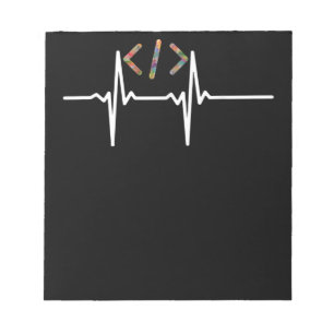Coder lustig Computer-Software-Programmierer Cod Notizblock