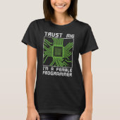 Coder Microchip Coding - Software Engineer Program T-Shirt (Vorderseite)