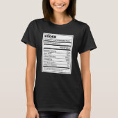 Coder Nutritional Facts Coder Programmer Computer T-Shirt (Vorderseite)
