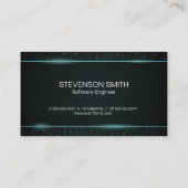 Coder | Programmierer | Visitenkarte für den Schal (Rückseite)