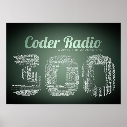 Coder Radio 300 Poster (Vorne)