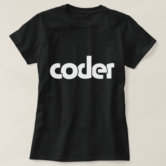 Coder T - Shirt (Design vorne)