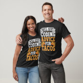 Coder Taco Codieren mexikanisches Essen für Progra T-Shirt (Unisex)