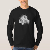 Coder-Tastatur - Coding Software Engineer Programm T-Shirt (Vorderseite)