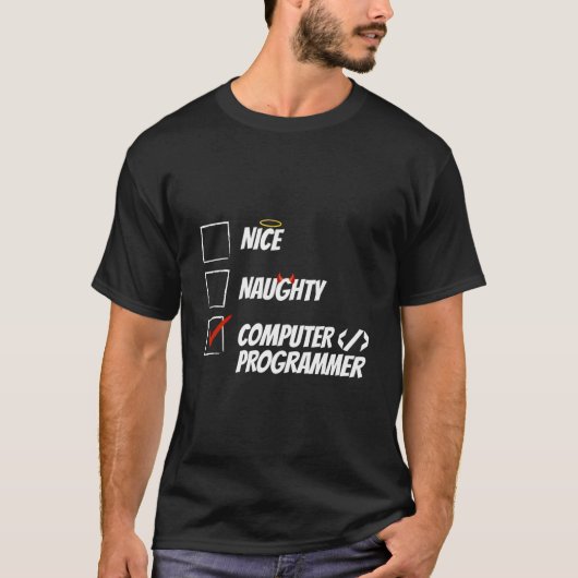 Coder Unartig Codierender Software-Ingenieur Progr T-Shirt (Vorderseite)