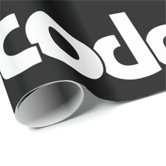 Coder Wrapping Paper Geschenkpapier (Rolleneckpunkt)