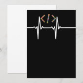 Coders Funny | Coding für Computersoftware Dankeskarte (Vorne/Hinten)