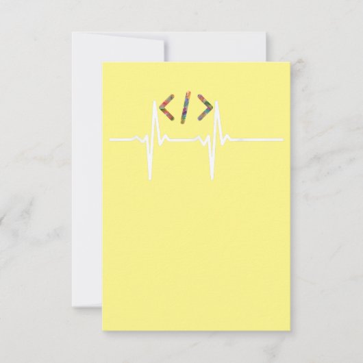 Coders Funny | Coding für Computersoftware Dankeskarte (Vorderseite)