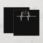 Coders Funny | Coding für Computersoftware Einladung (Vorne/Hinten)