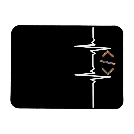 Coders Funny | Coding für Computersoftware Magnet (Horizontal)