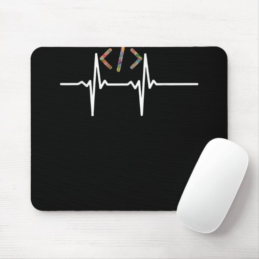 Coders Funny | Coding für Computersoftware Mousepad (Mit Mouse)