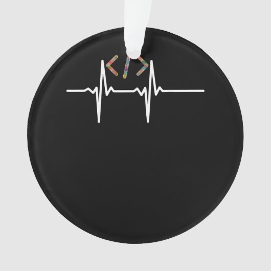 Coders Funny | Coding für Computersoftware Ornament (Vorderseite)