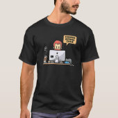 Coders Gonna Code Programmierer Computer Geek Nerd T-Shirt (Vorderseite)