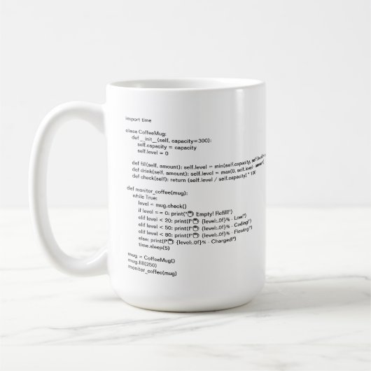 Coders Kaffeetasse (Links)