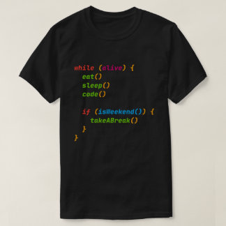Coder's Life Cycle T-shirt