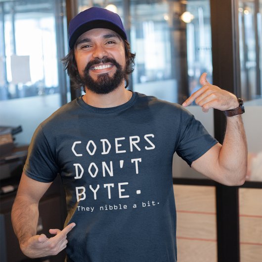 Coders nicht Byte T-Shirt