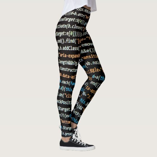 Coder's Paradies HTML-Kodierung Leggings (Rechts)