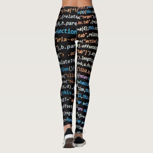 Coder's Paradies HTML-Kodierung Leggings (Rückseite)