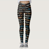 Coder's Paradies HTML-Kodierung Leggings (Vorderseite)
