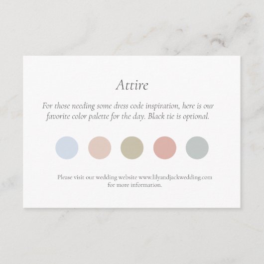 Codeschleifkarte für die Farbe des Punktes zum Hoc Begleitkarte (Vorderseite)