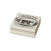 Codescore-Bärenvorlage für kleine Unternehmen Gummistempel (Stempel)