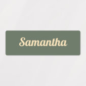 Codescore-Farbpalettennamen mit ästhetischen Farbp Etiketten (Design 1)