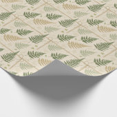 Codescore Fern-Blätter Papier druckverpacken Rolle Geschenkpapier (Ecke)