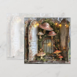 Codescore Mushroom Book Trifold Scrapbook Seite Einladung
