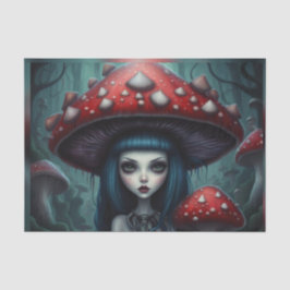 Codescore Mushroom Goddess Decoupage Seidenpapier