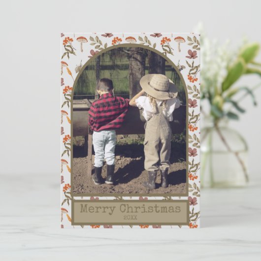 Codescore Pilz Botanische Bilder Weihnachten (Stehend Vorderseite)