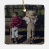 Codescore Pilz Botanische Bilder Weihnachten Keramikornament (Vorderseite)