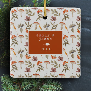 Codescore Pilz Botanische Bilder Weihnachten Keramikornament