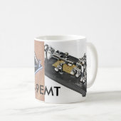 Codetasten-Rufzeichen-Tasse Kaffeetasse (VorderseiteRechts)