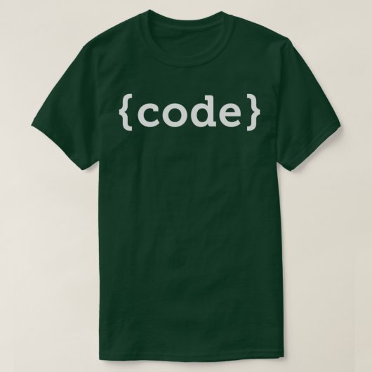 CodeTShirt T-Shirt (Design vorne)