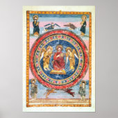 Codex Amiatinus Christ in Majestät Poster (Vorne)