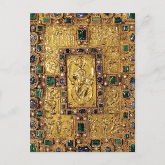Codex Aureus von St. Emmeram Postkarte (Vorderseite)
