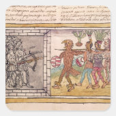 Codex Duran Quadratischer Aufkleber (Vorderseite)