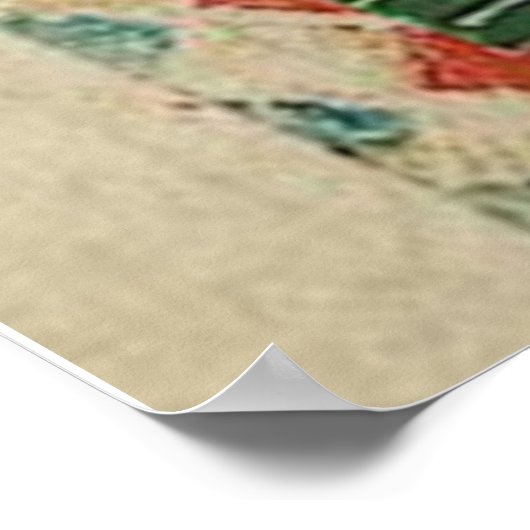 Codex Maness - Graf Kraft von Toggenburg Poster (Ecke)