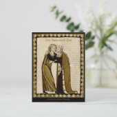 Codex Manesse CC0035 Valentine Feiertagspostkarte (Stehend Vorderseite)