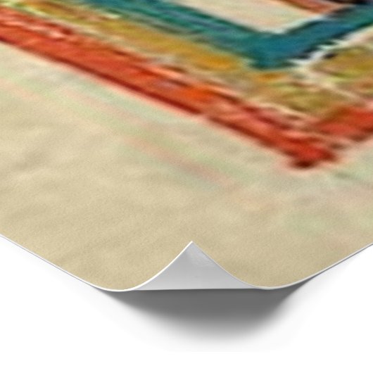 Codex Manesse Graf Rudolf von Neuenburg Poster (Ecke)