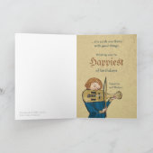 Codex Manesse Reinmar der Fiddler CC0716 Geburtsta Karte (Innenseite)