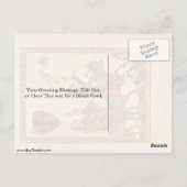 Codex Manesse von Master Manesse Postkarte (Rückseite)